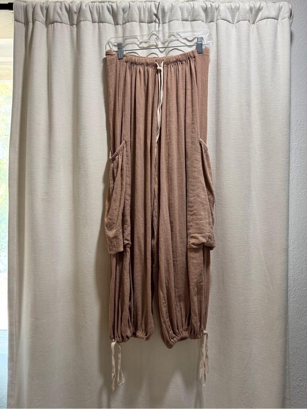 Free People Wide-Leg Harem Pants